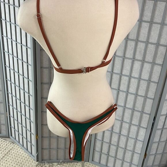 Bikini no tags. I’m a 34b and it’s small. Brazilian bottoms. - Picture 2 of 6